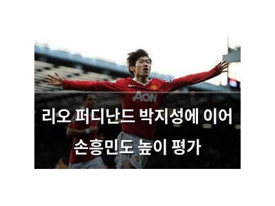 리오 퍼디난드 박지성에 이어 손흥민도 높이 평가
