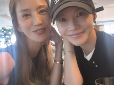 김민 6년 만에 한국 방문 차예련이 반가움 표현